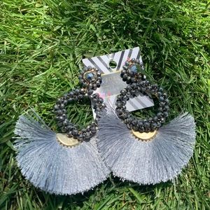 Tassel earrings, aretes artesanal traído de Mexico